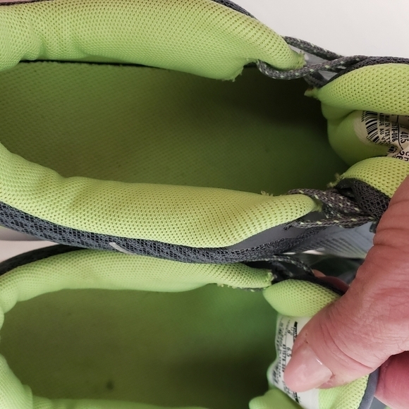 Nike Flex TR 6 Training Shoe Grey & Neon Green 9 VGUC - Picture 8 of 12